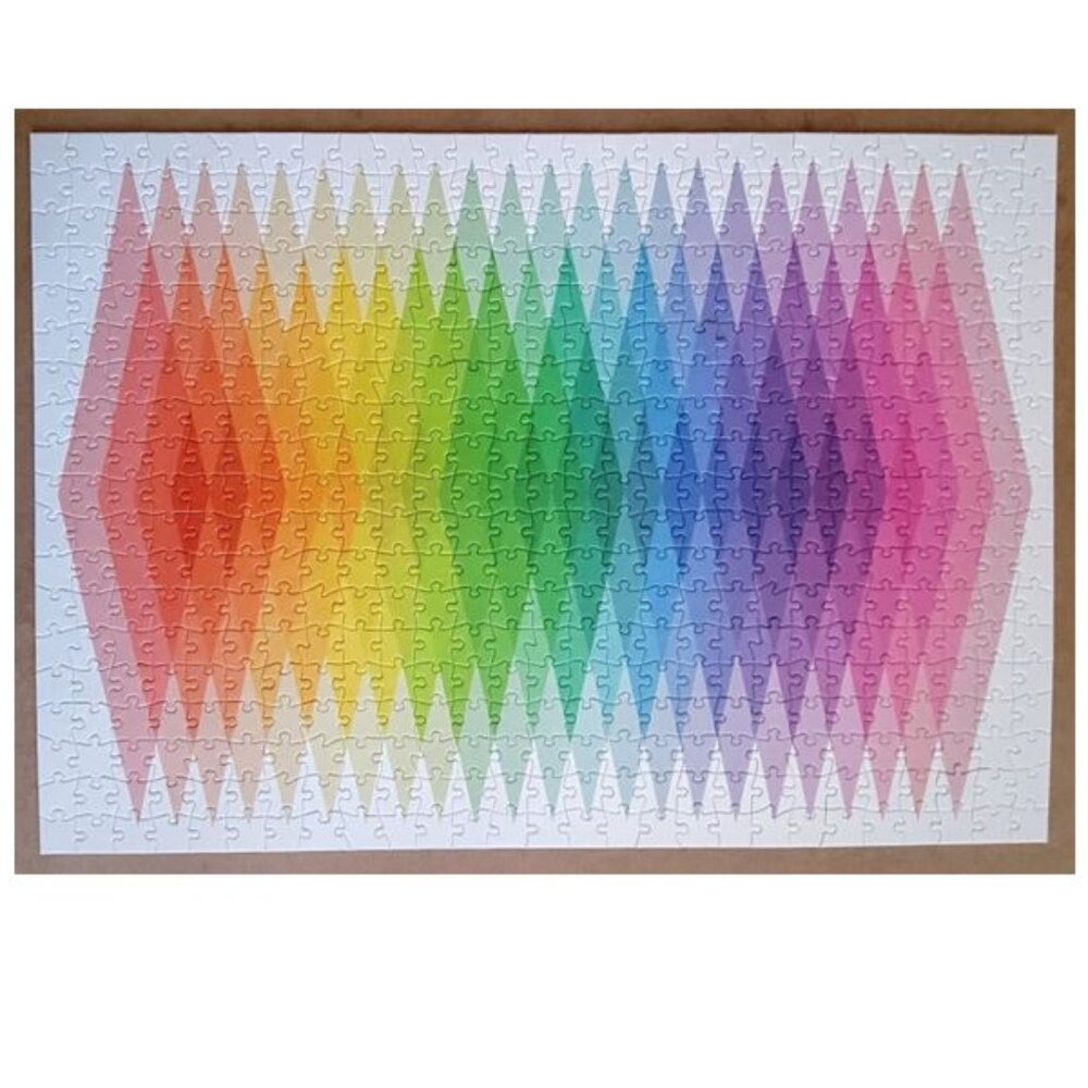 COLORFUL DIAMONDS by Buffalo Jigsaw Puzzle 500 pieces - Picture 2 of 8